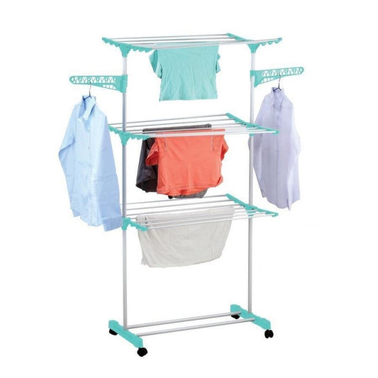 Green 3 Tier Clothes Airer