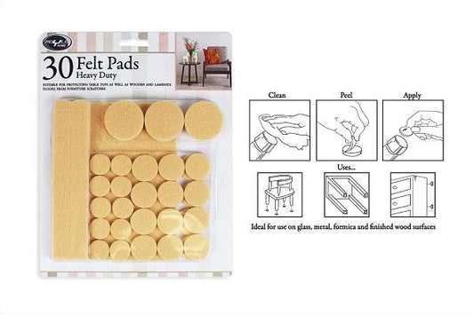 30 Felt Pads